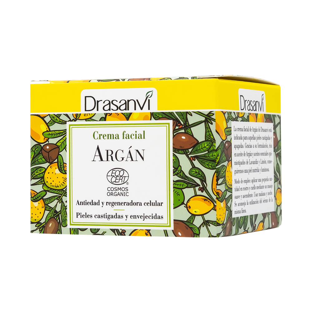 Crema Facial Argán Ecocert Bio Drasanvi - 50ml