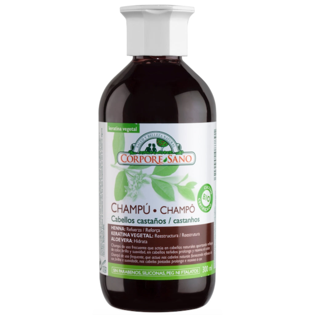 Champú Henna Colores Castaños - 300ml