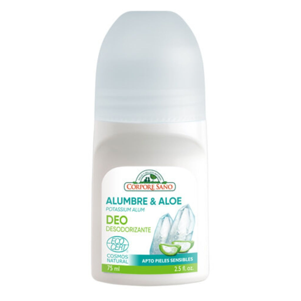 Desodorante Roll On Alumbre & Aloe - 75ml