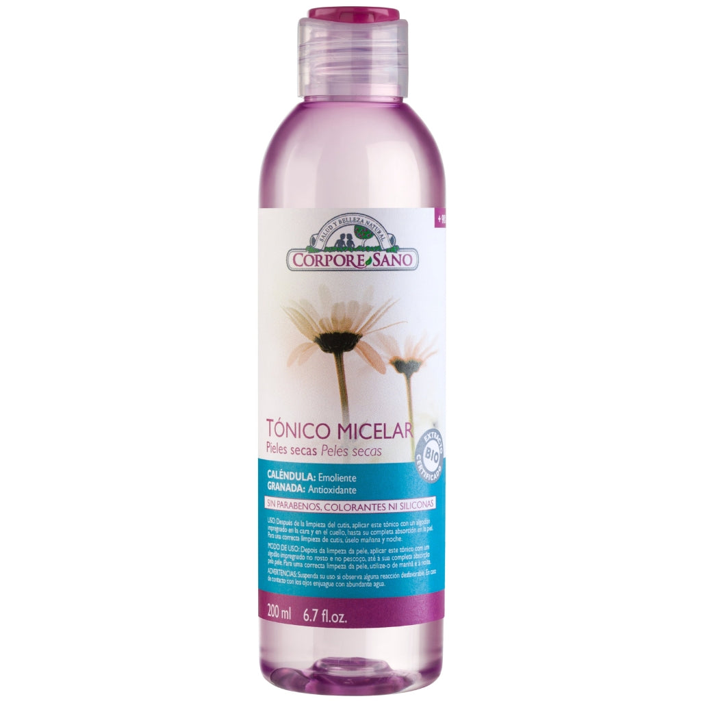 Tónico Agua Micelar Pieles Secas - 200ml