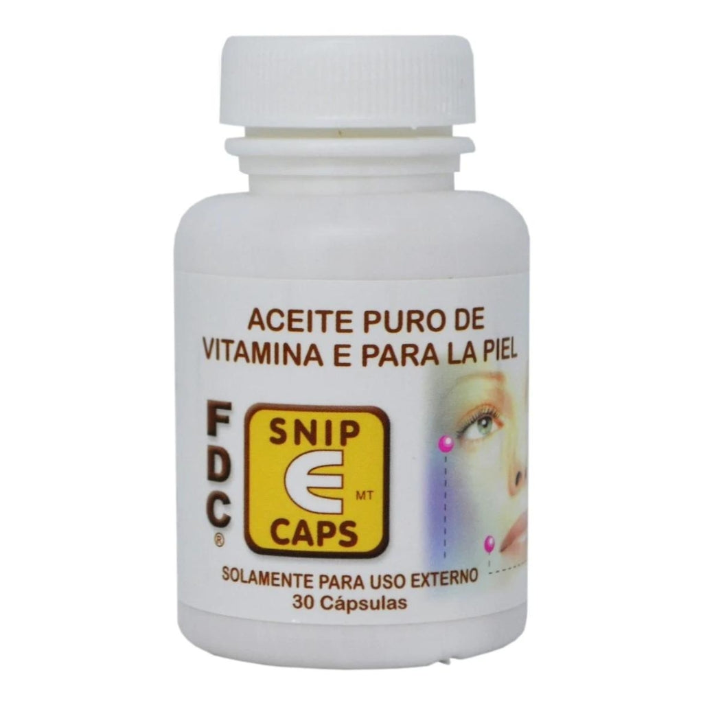 Aceite Facial Vitamina E - 30cap