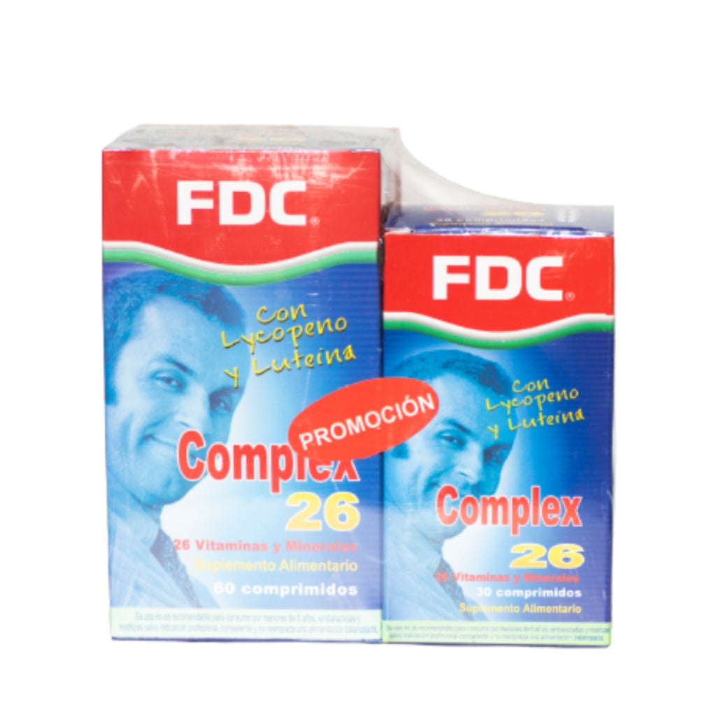 Pack Vitaminas Complex 26 - 90 comp