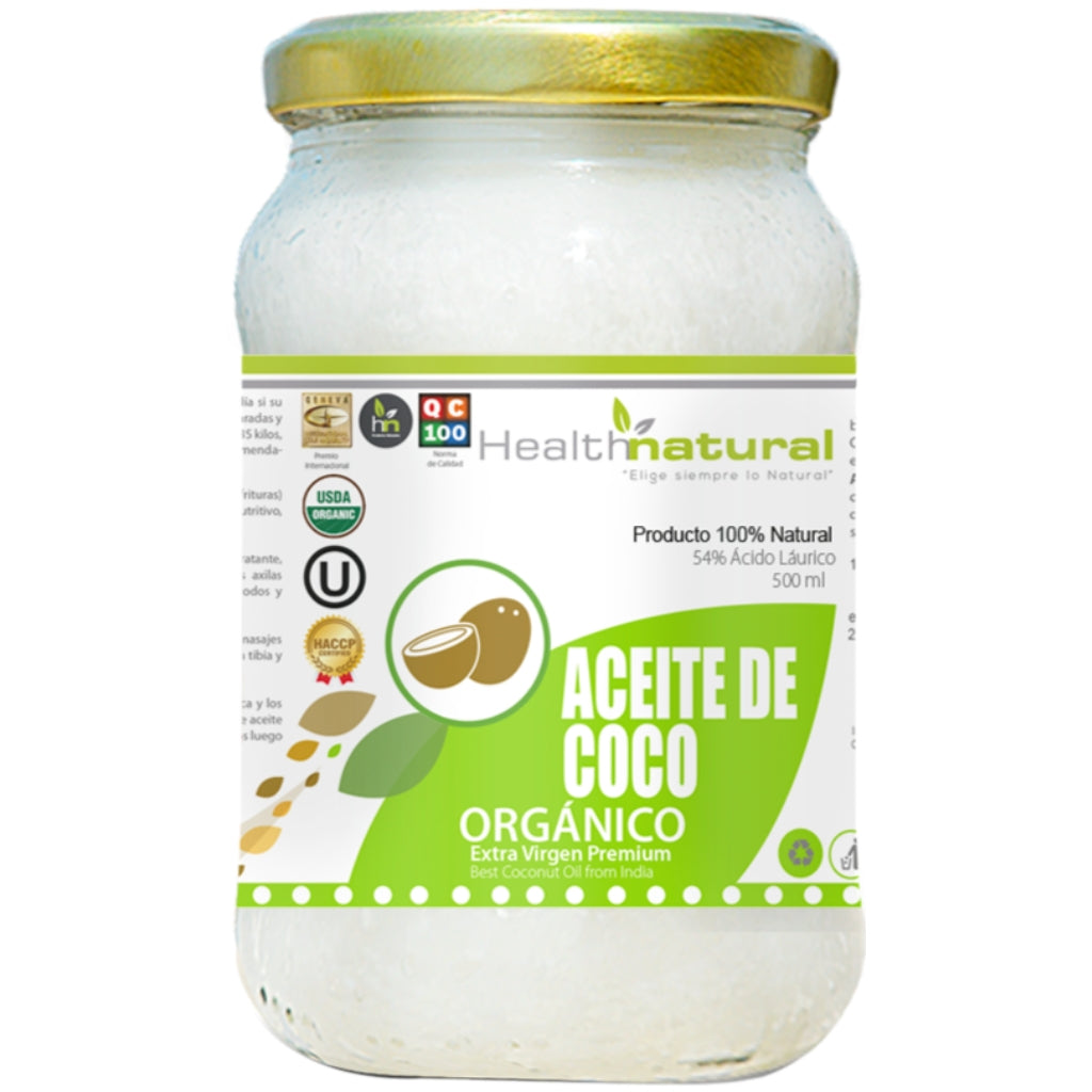 Aceite De Coco Orgánico - 500ml