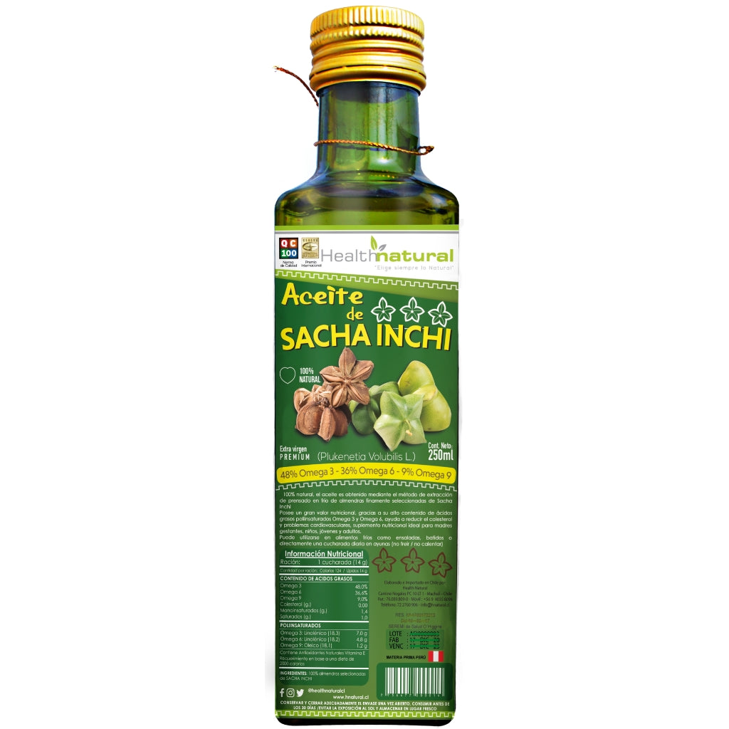 Aceite De Sacha Inchi - 250ml