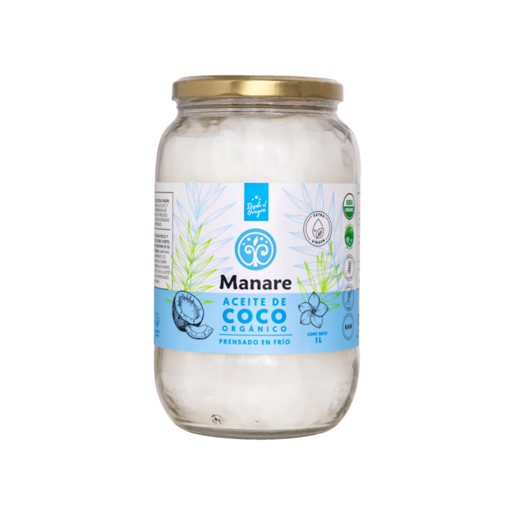 Aceite de coco orgánico - 1Lt