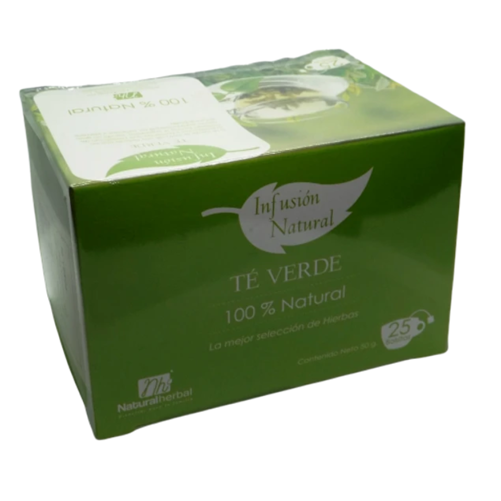 Té Verde Infusion Natural - 25 bolsas