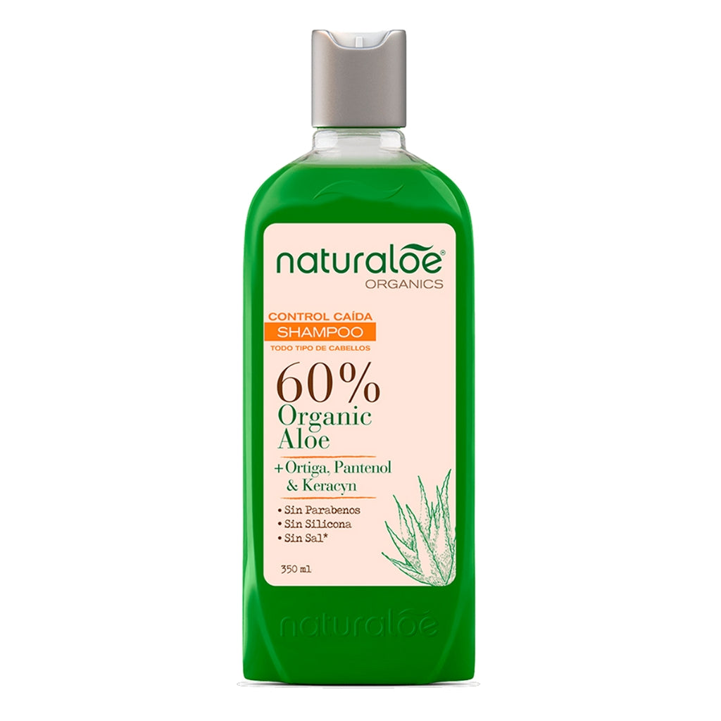 Shampoo Control Caída Cabello Normal Naturaloe - 350ml