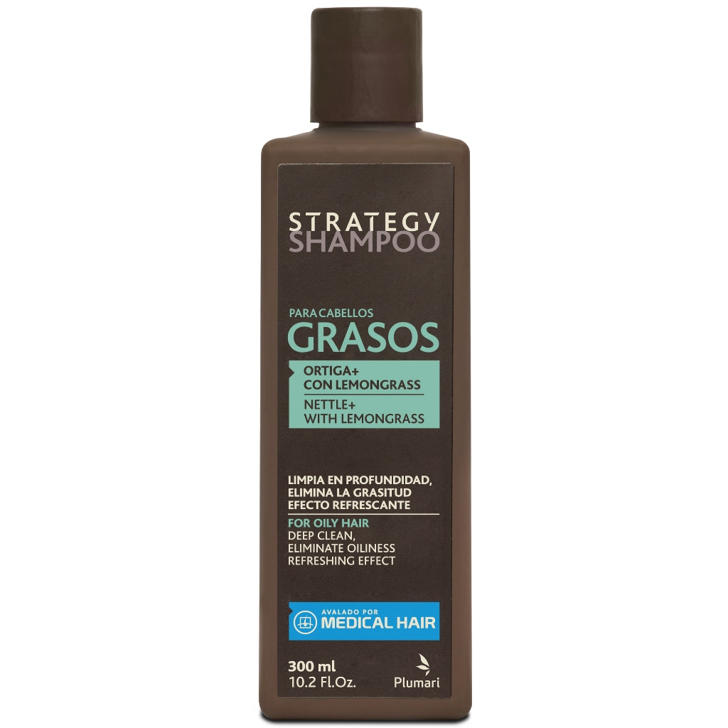 Shampoo Cabellos Grasos Ortiga Strategy - 300ml