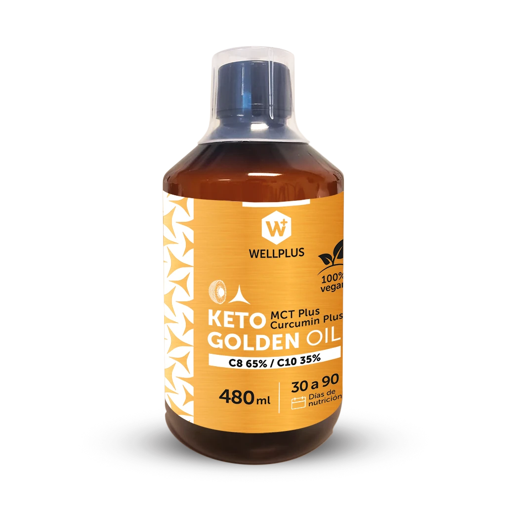 Keto Golden Oil Mct Plus - 480ml