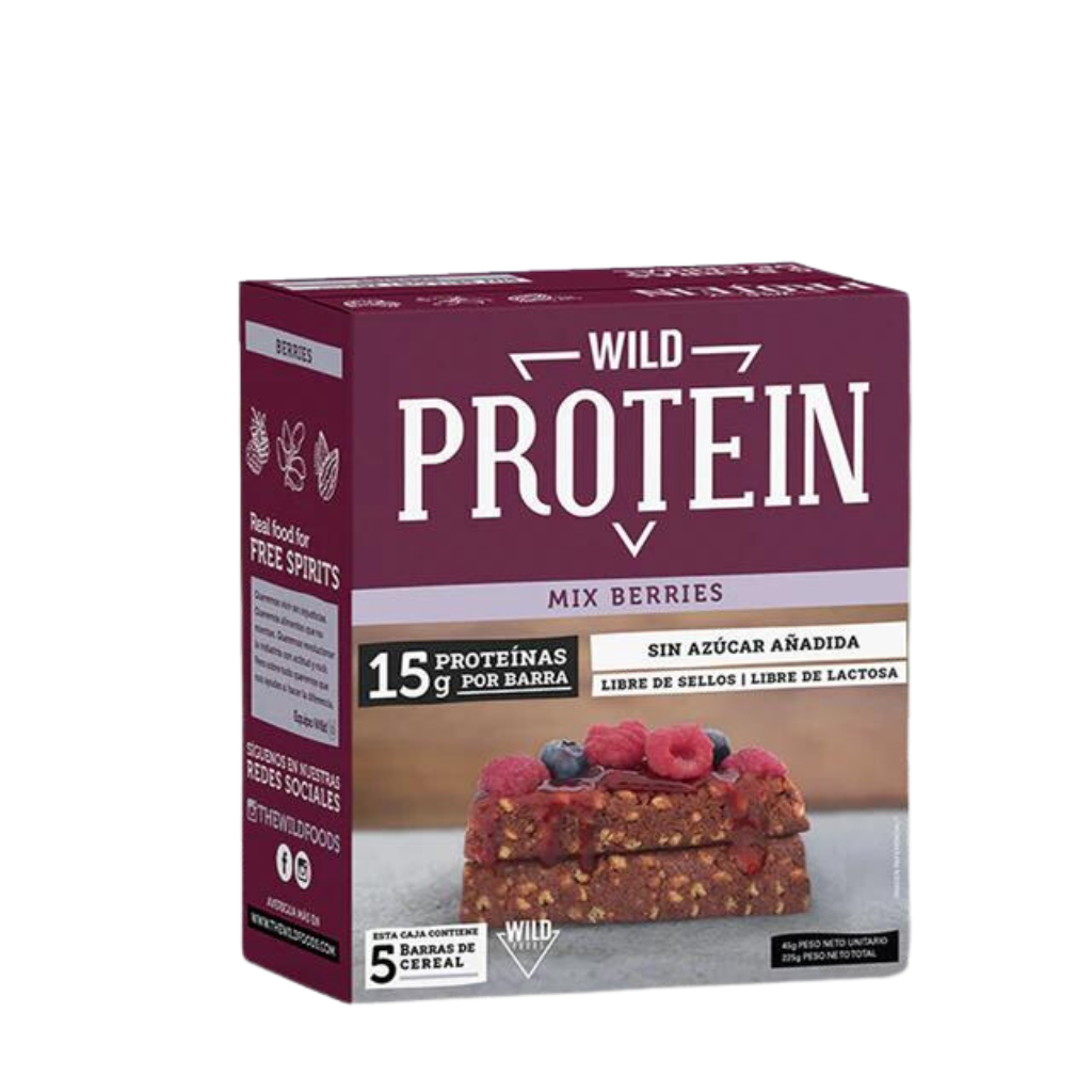 Barrita Wild Protein Berries - 5Uds