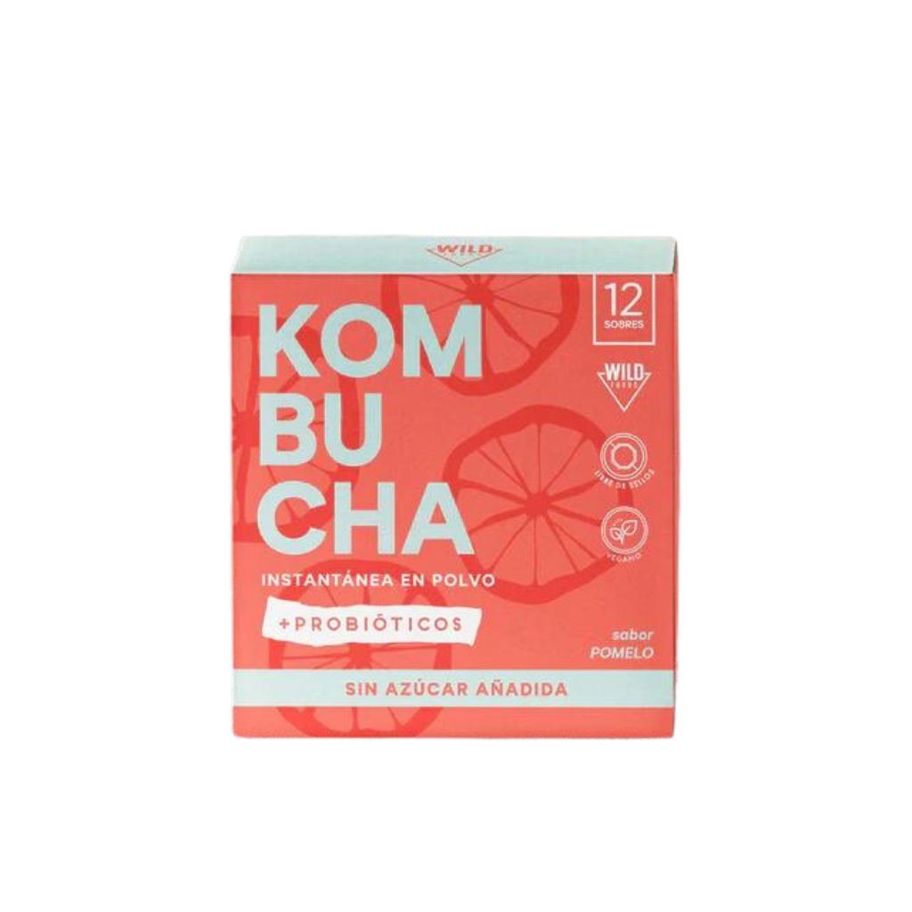 Kombucha Instantánea en Polvo Pomelo 12Uds - 15Gr