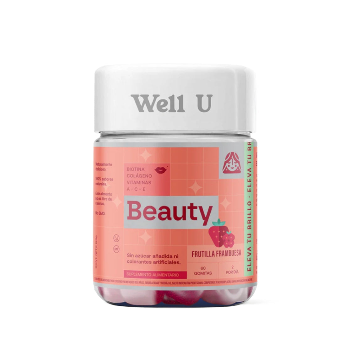 Gomitas Beauty Well U - 60un