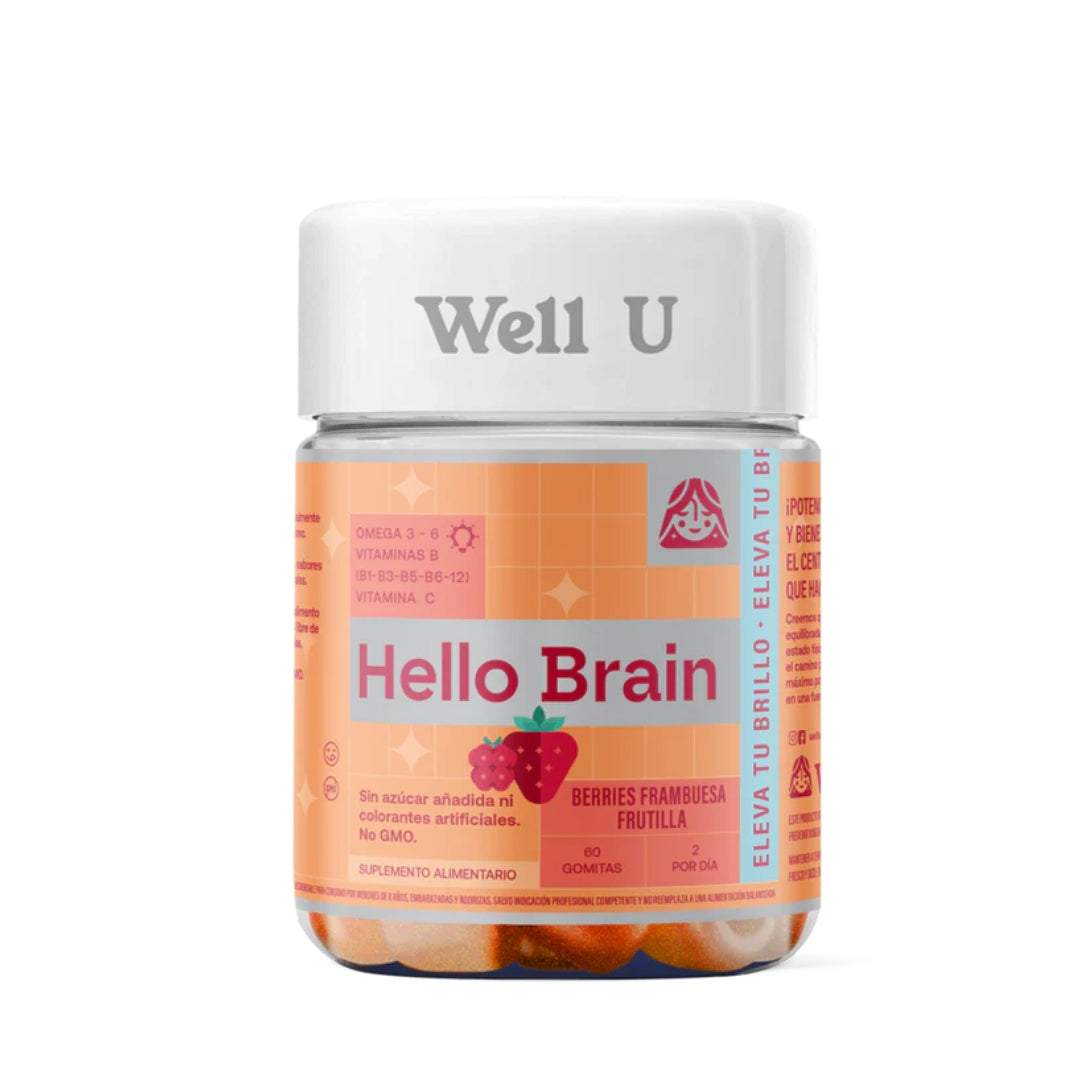 Gomitas Hello Brain Well U - 60un