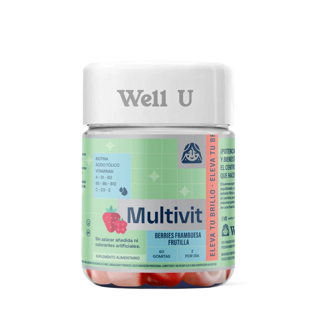 Gomitas Multivit Well U - 60un