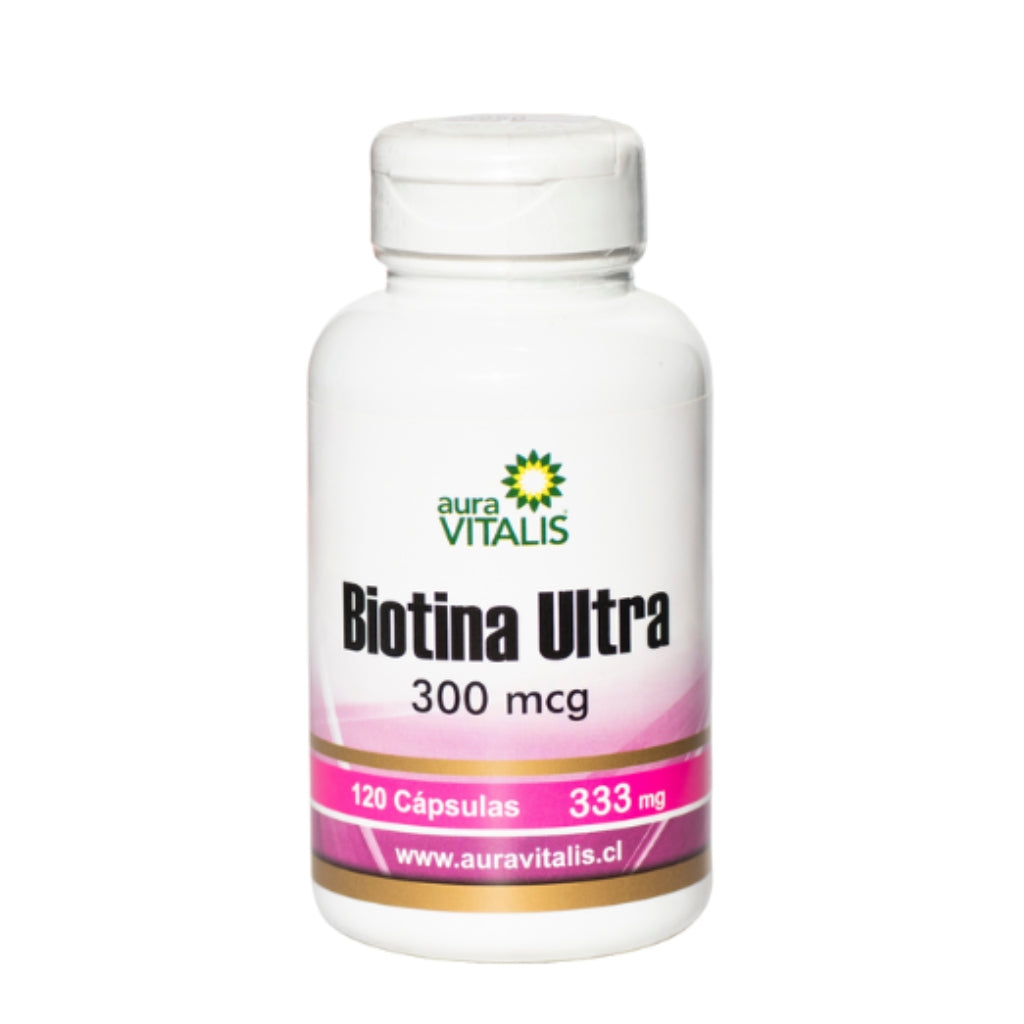 Biotina Ultra 300Mcg - 120 cap