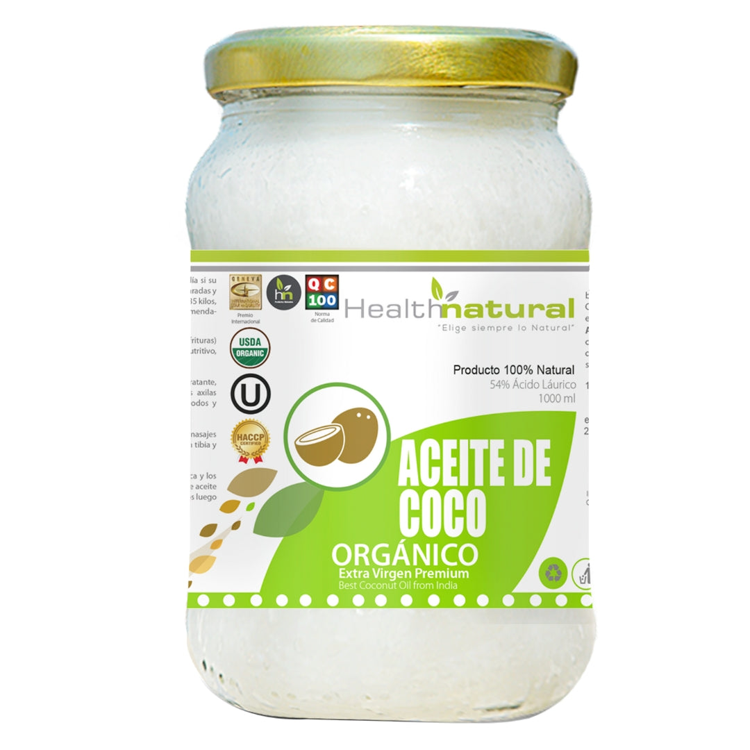 Aceite De Coco Orgánico - 1000ml