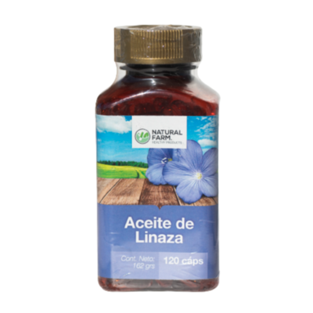 Aceite De Linaza - 120 cap