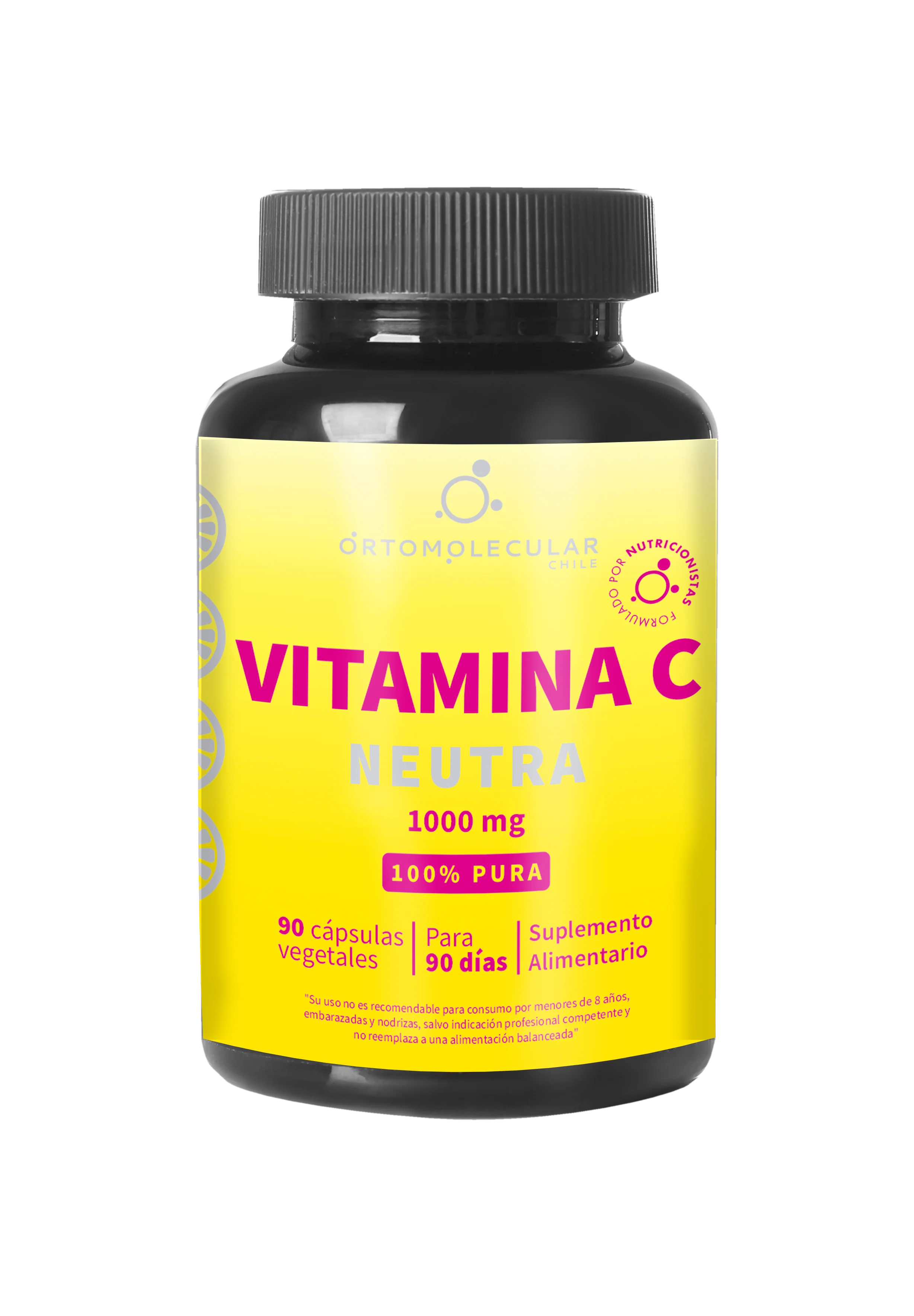 Vitamina C Neutra 1000mg 90 caps - Ortomolecular