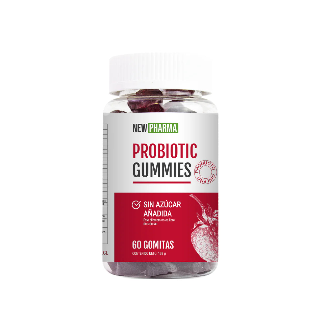 Probiotic 60 gomitas - New Pharma