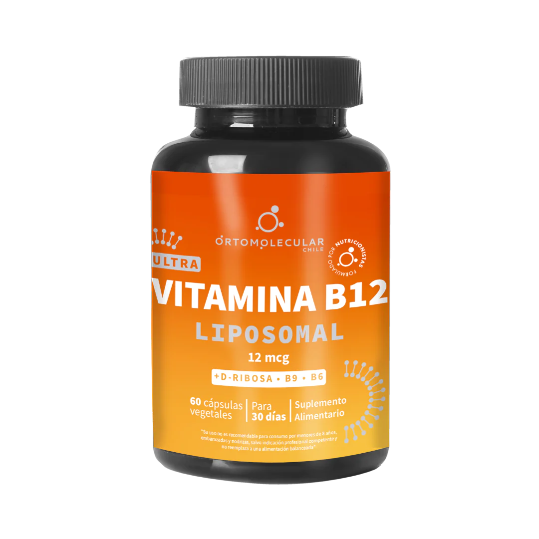 Vitamina B12 Liposomal 60 caps - Ortomolecular