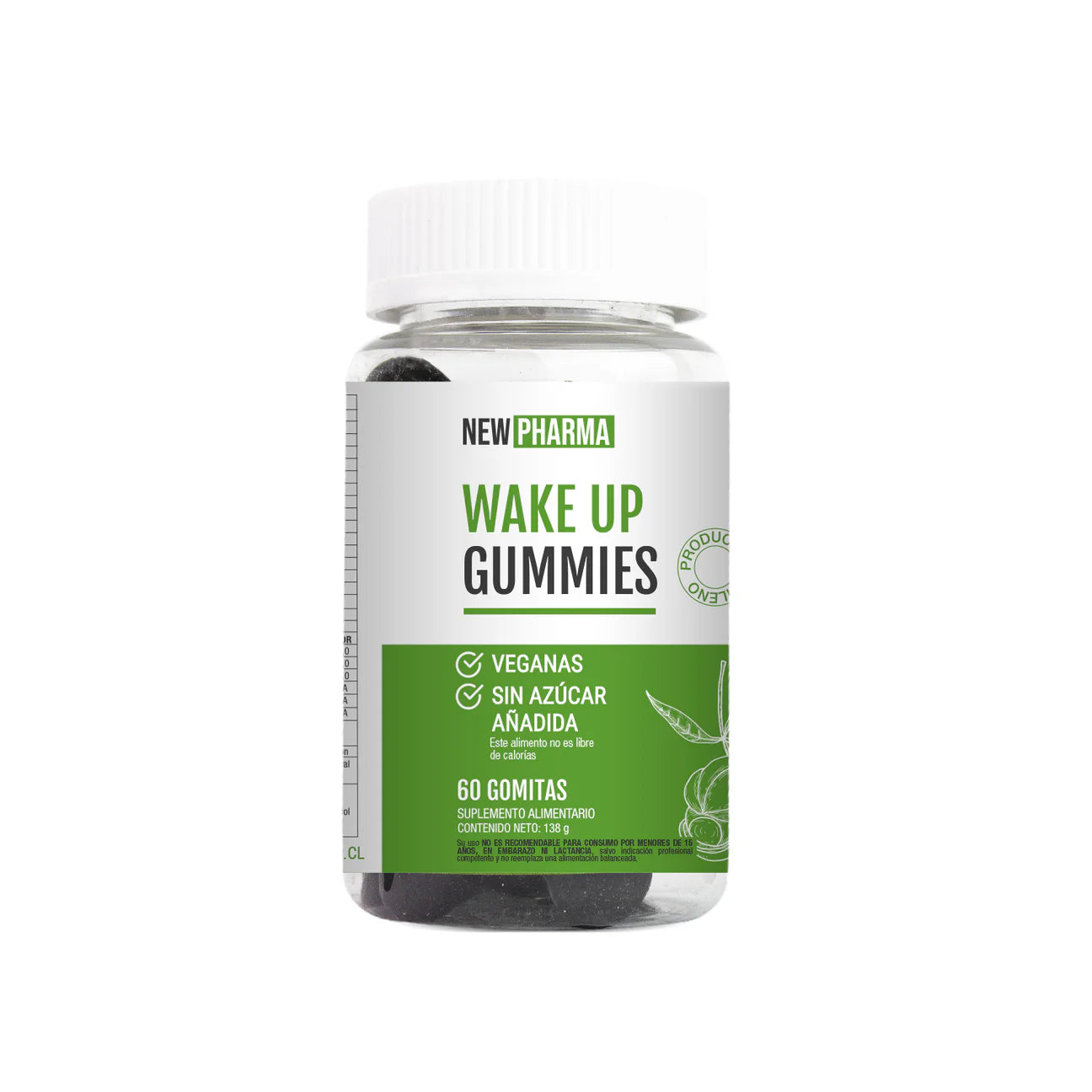 Wake Up 60 gomitas - New Pharma